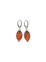Orecchini Domar Donna Ambra in Argento Ambra AMBER-OR-9-280